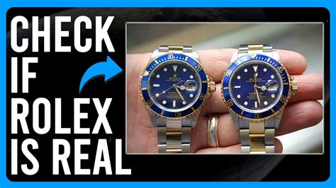 how to tell a rolex is real|how to verify rolex authenticity.